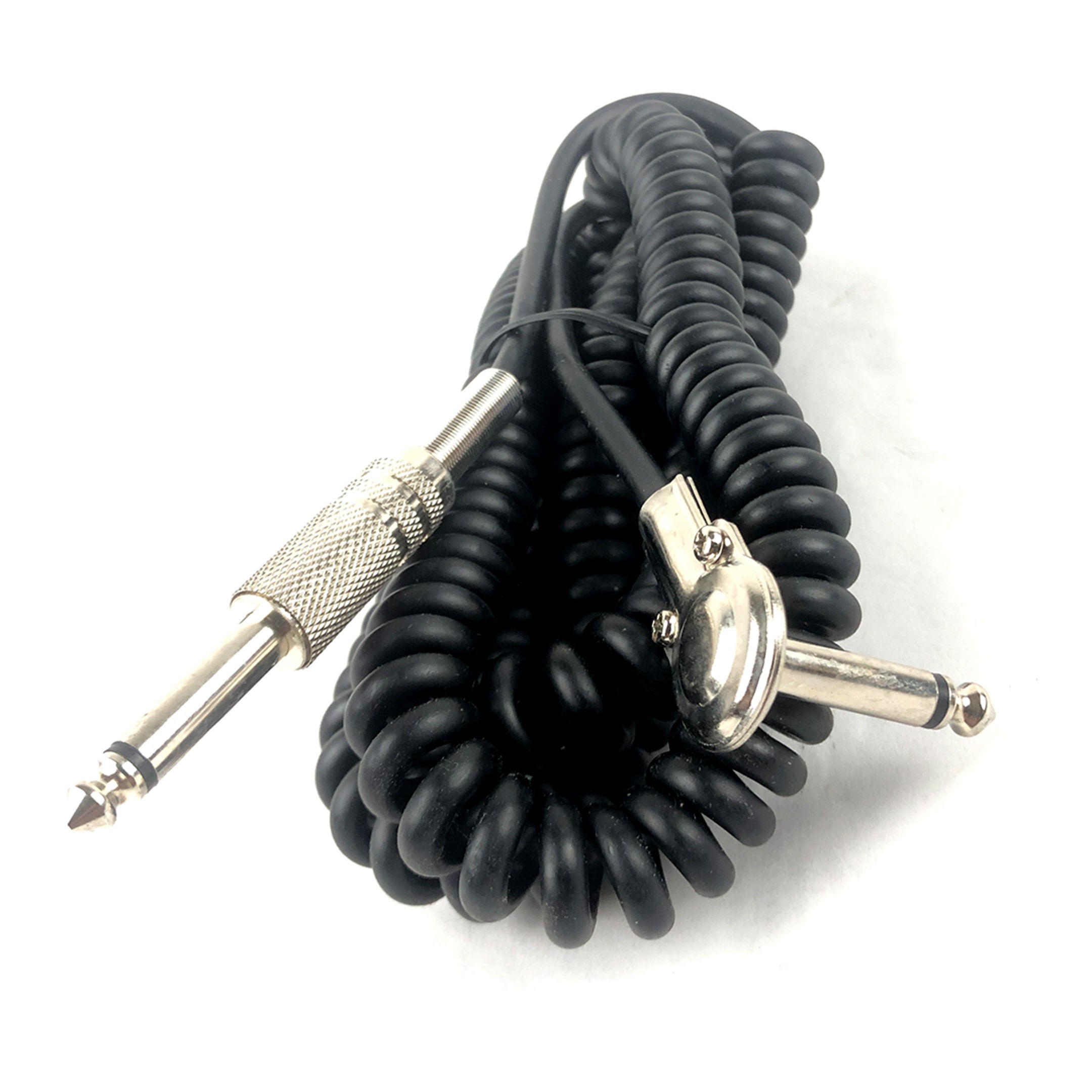 Lazer Music LG-51C Coil Instrument Cable (Straight to Right Angle 20 ft.)